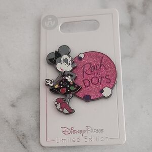 Disney Trading Pin - "Rock The Dots!" Minnie Mouse Limited Edition